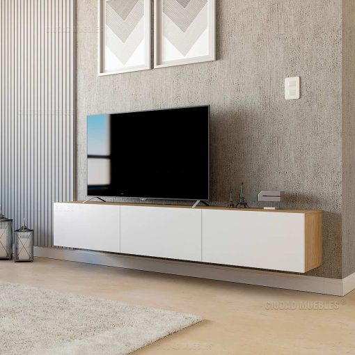 Rack Flotante Tv Lcd