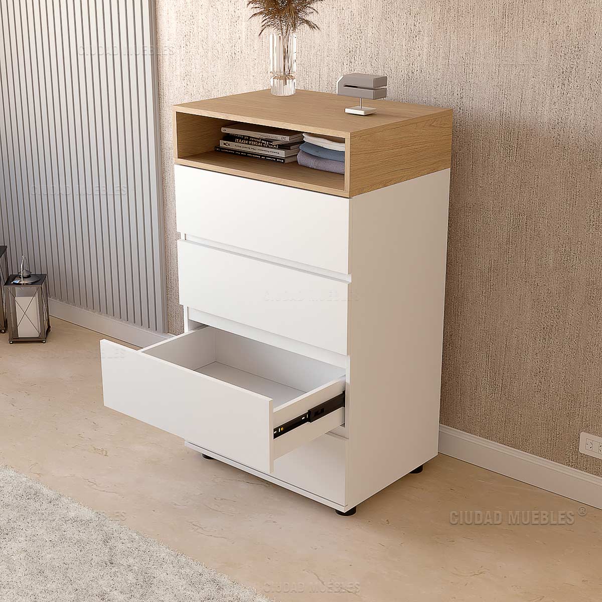 Chifonier Cuatro Cajones Meier