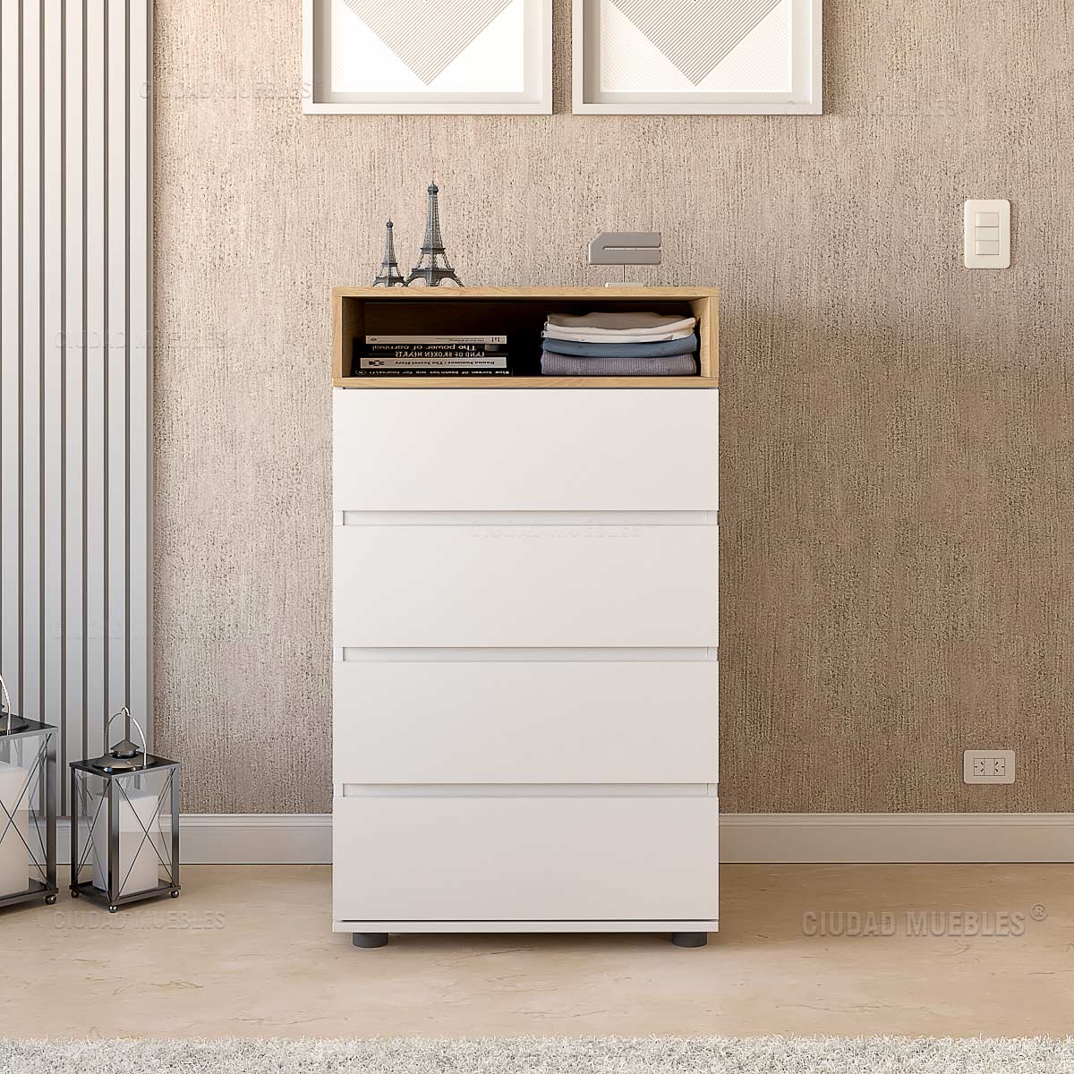 Chifonier Cuatro Cajones Meier