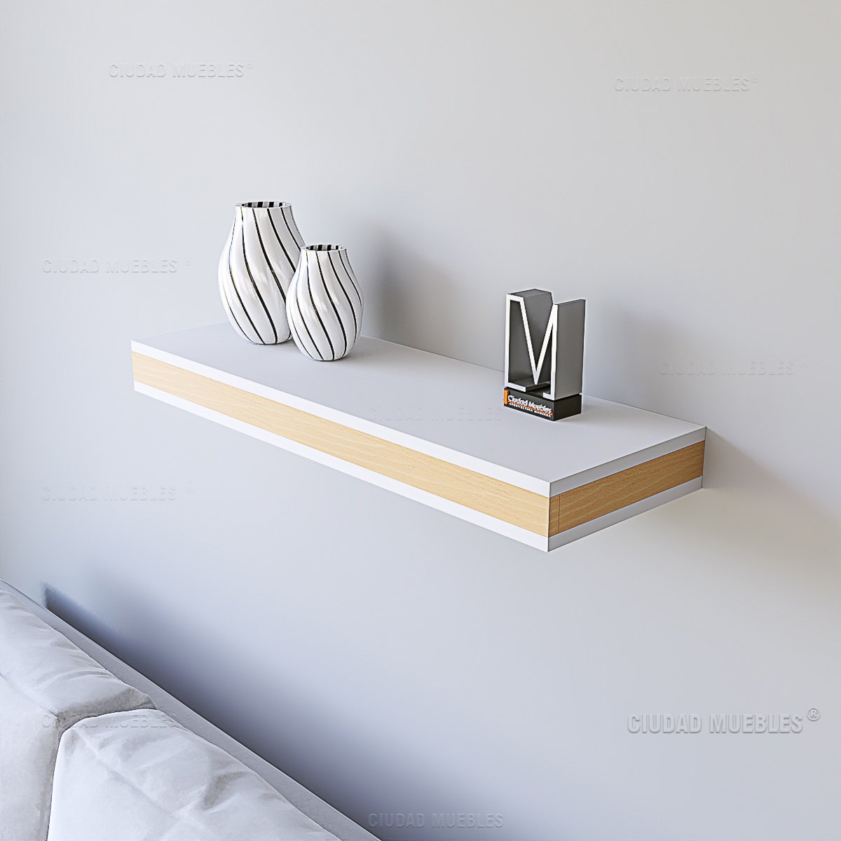 Mueble Organizador Oficina 75x25x7Cm