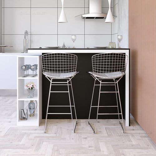 Barra Desayunador de Cocina 2 Personas 150x37 Cm