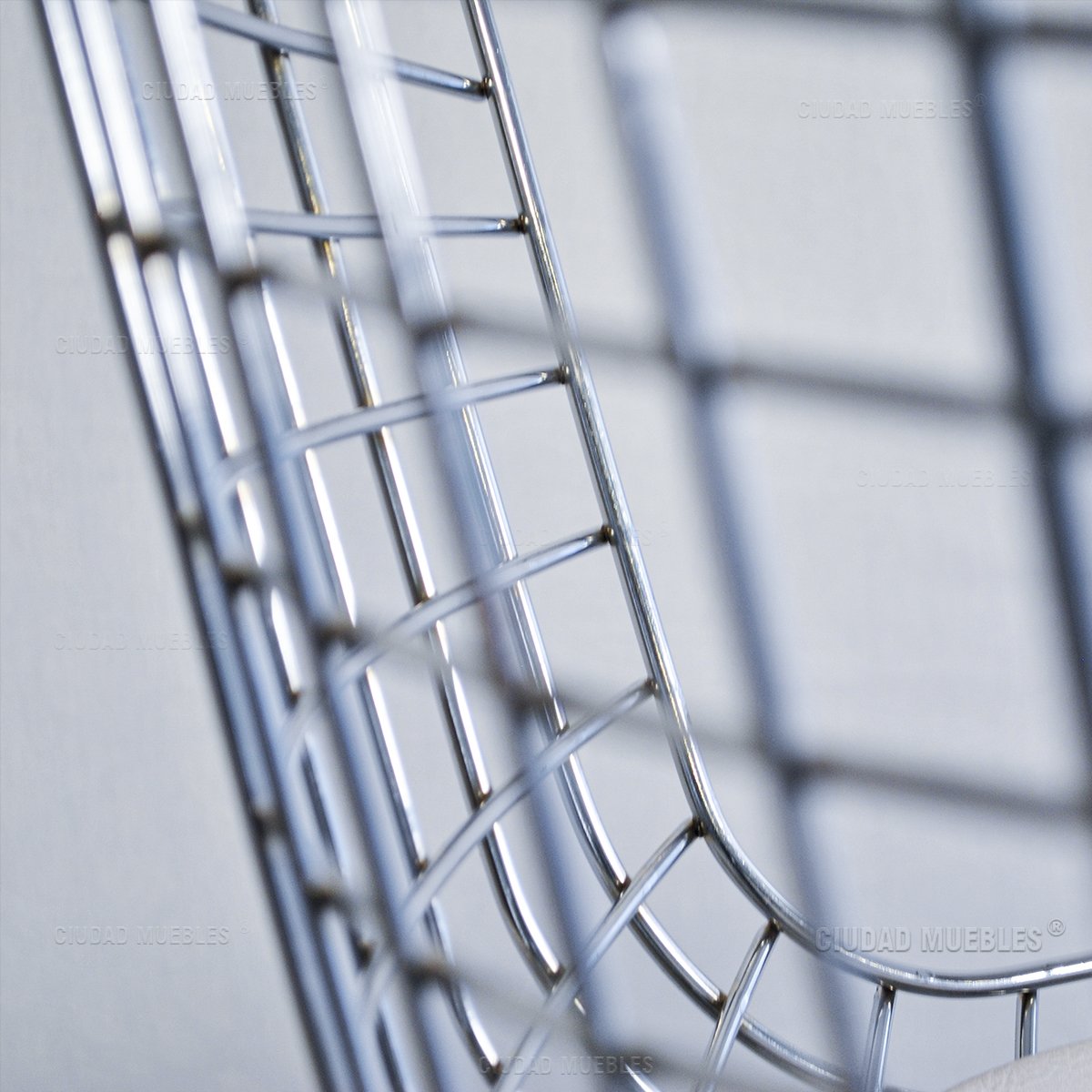 Banqueta Taburete Alto Modelo Bertoia