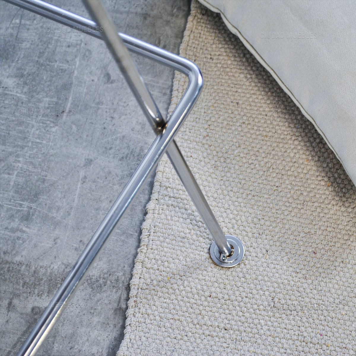 Banqueta Taburete Alto Modelo Bertoia