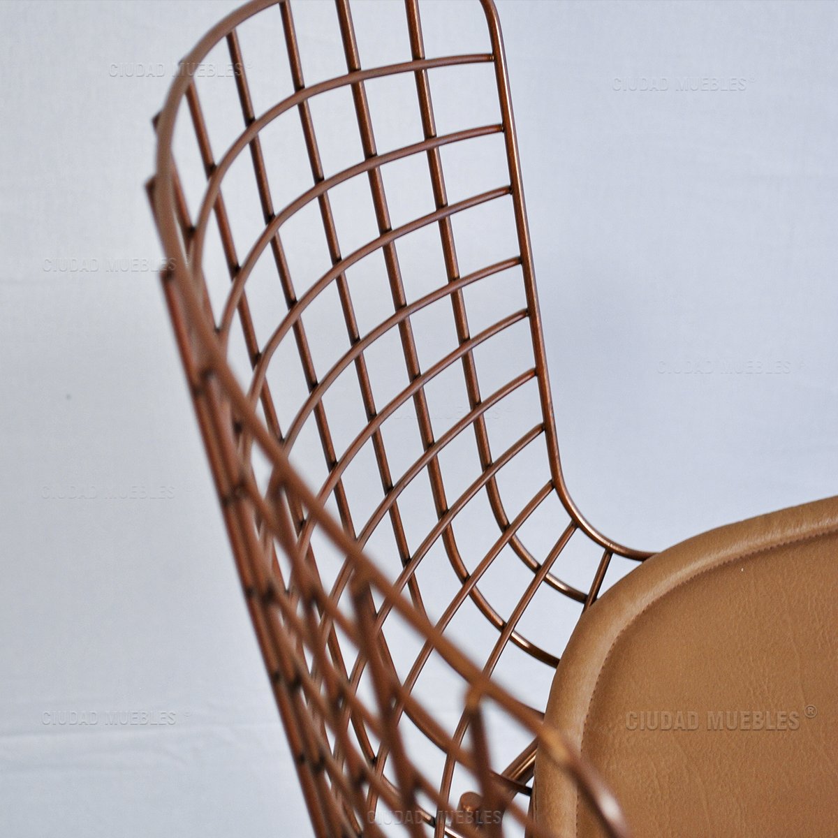 Banqueta Taburete Alto Modelo Bertoia