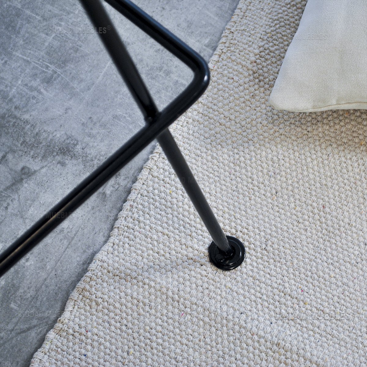 Banqueta Taburete Alto Modelo Bertoia