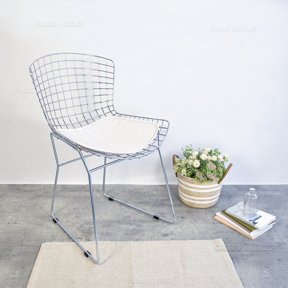 Silla Modelo Bertoia