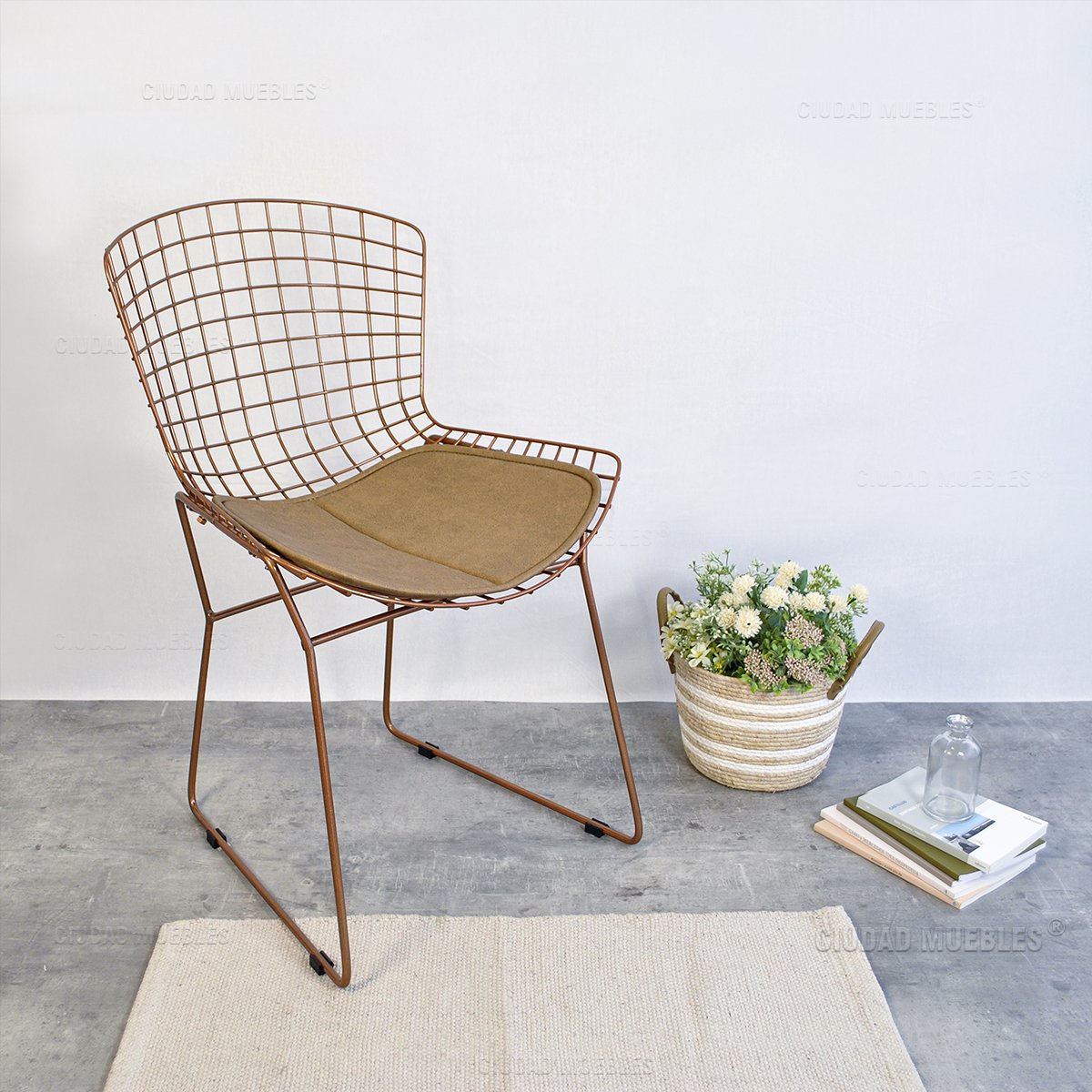 Silla Modelo Bertoia