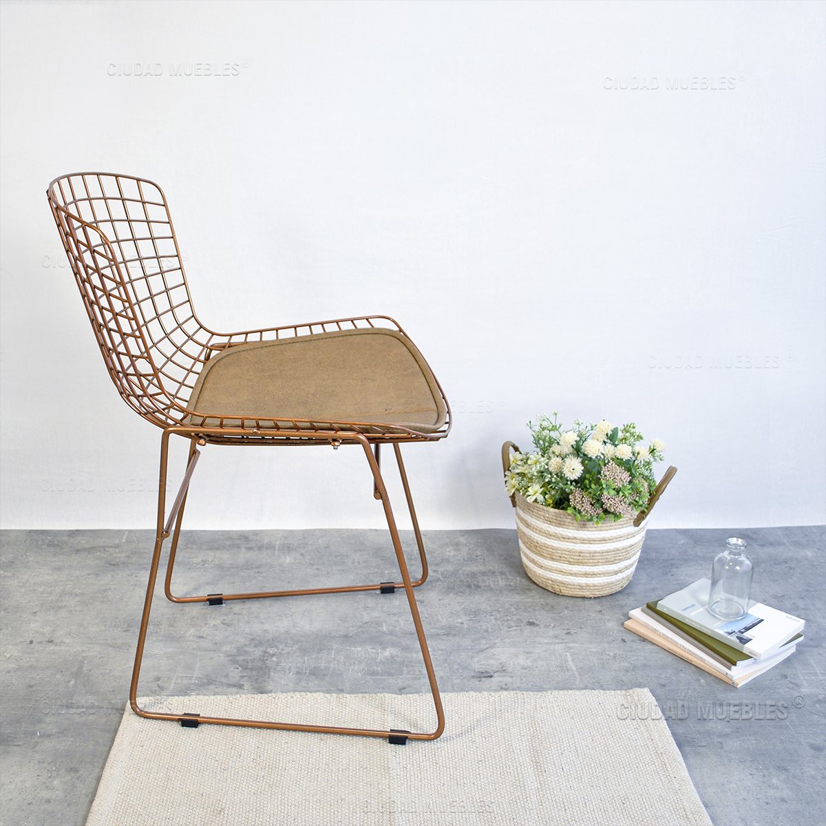 Silla Modelo Bertoia