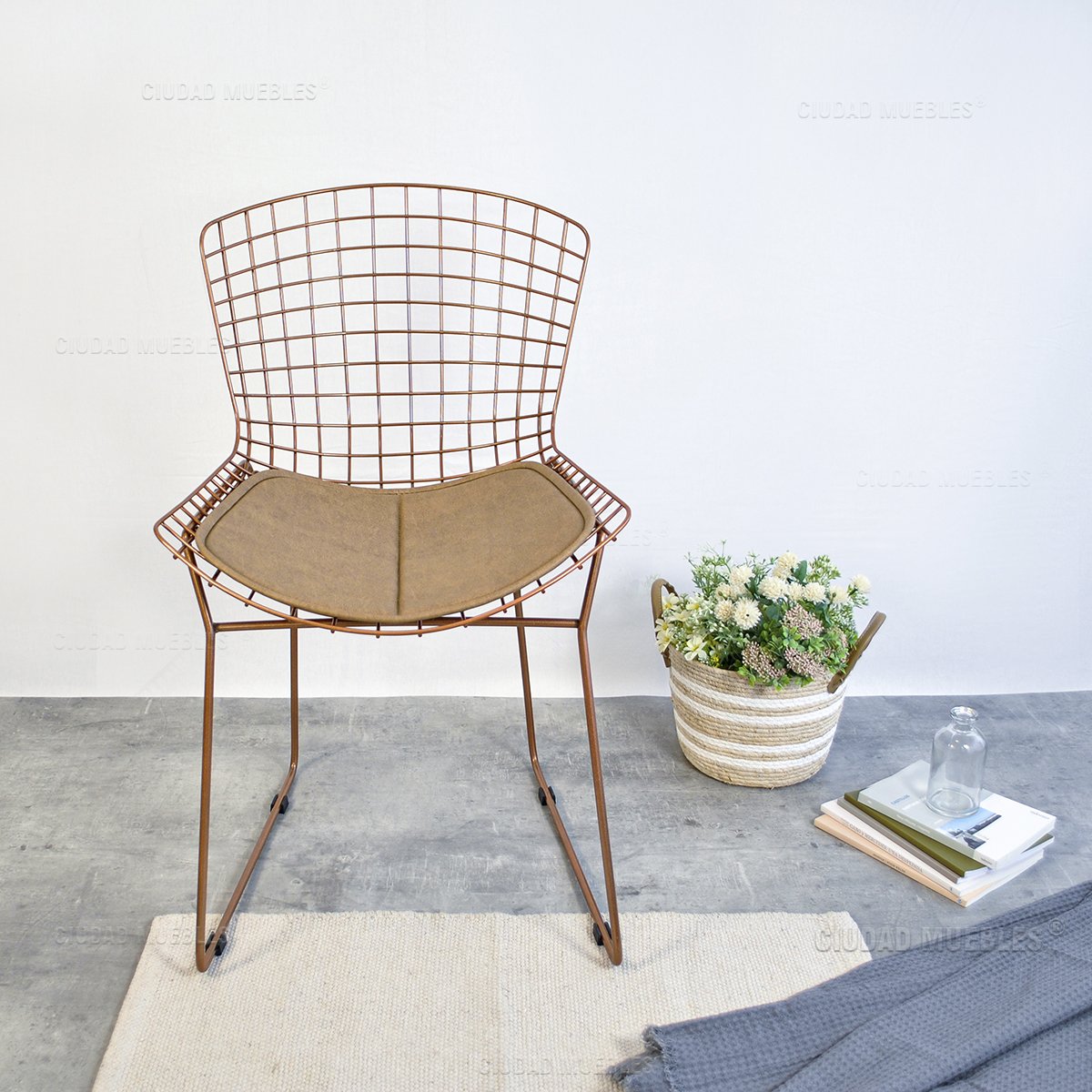 Silla Modelo Bertoia