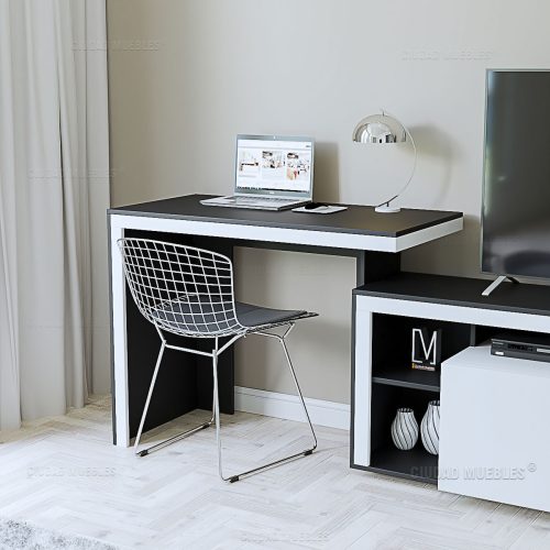 Escritorio para adosar mueble TV
