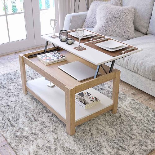 Mesa Ratona Elevable 90x55cm