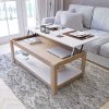 Mesa Ratona Elevable 120x60cm