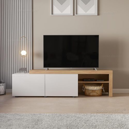 Mesa de TV baja 190x50x43cm