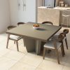 Mesa cuadrada estrella 130x130x78cm